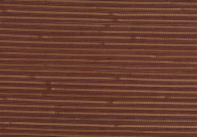 Brewster Home Fashions Shou Burgundy Grasscloth Wallpaper