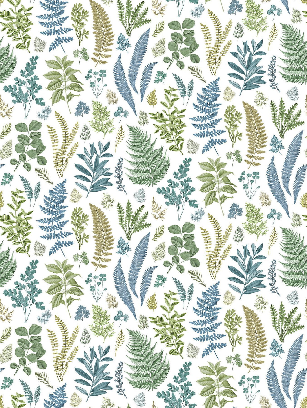 A-Street Prints Britta Multicolor Herbs Wall Mural