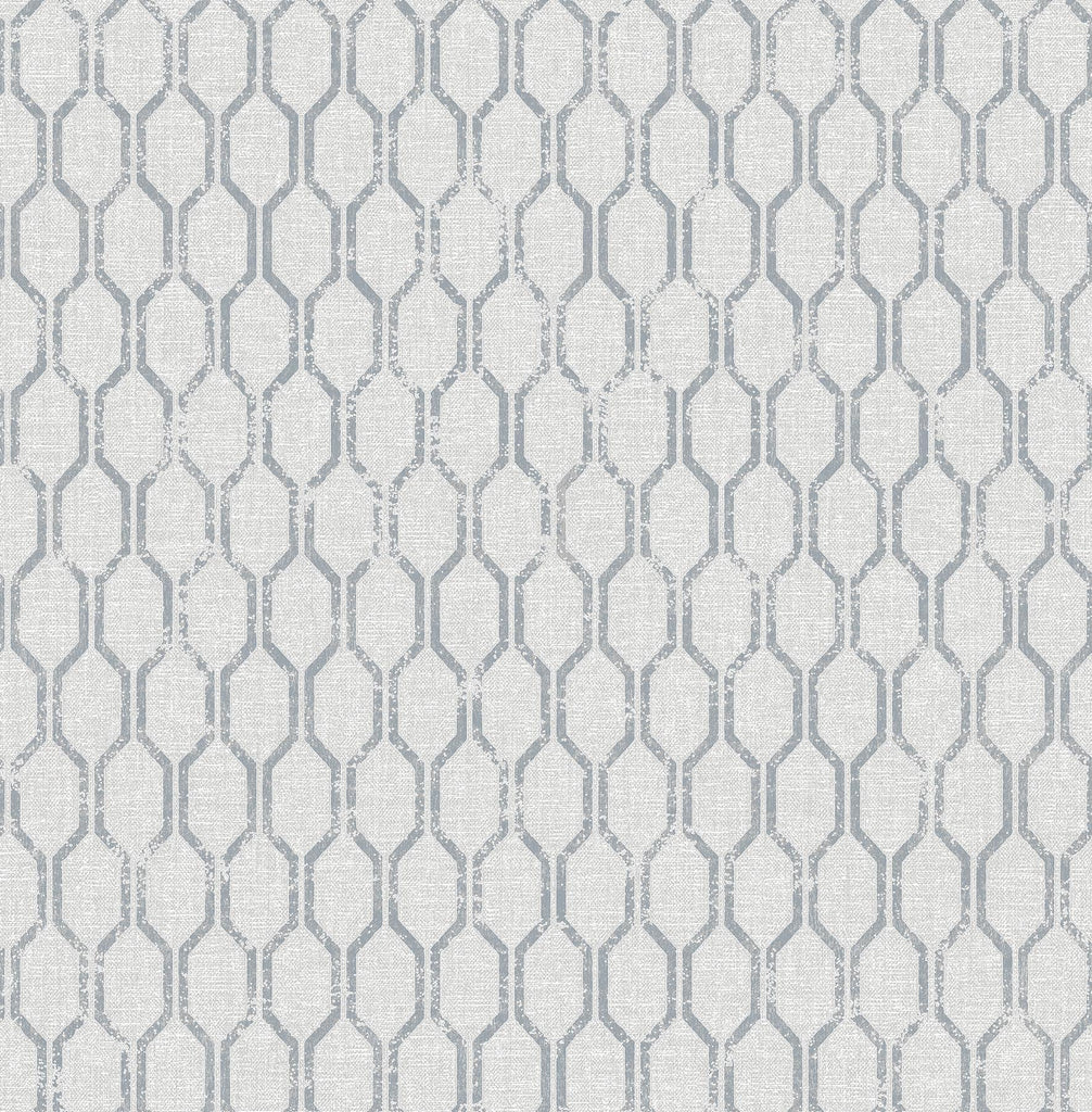 Brewster Home Fashions Elodie Light Grey Geometric Wallpaper