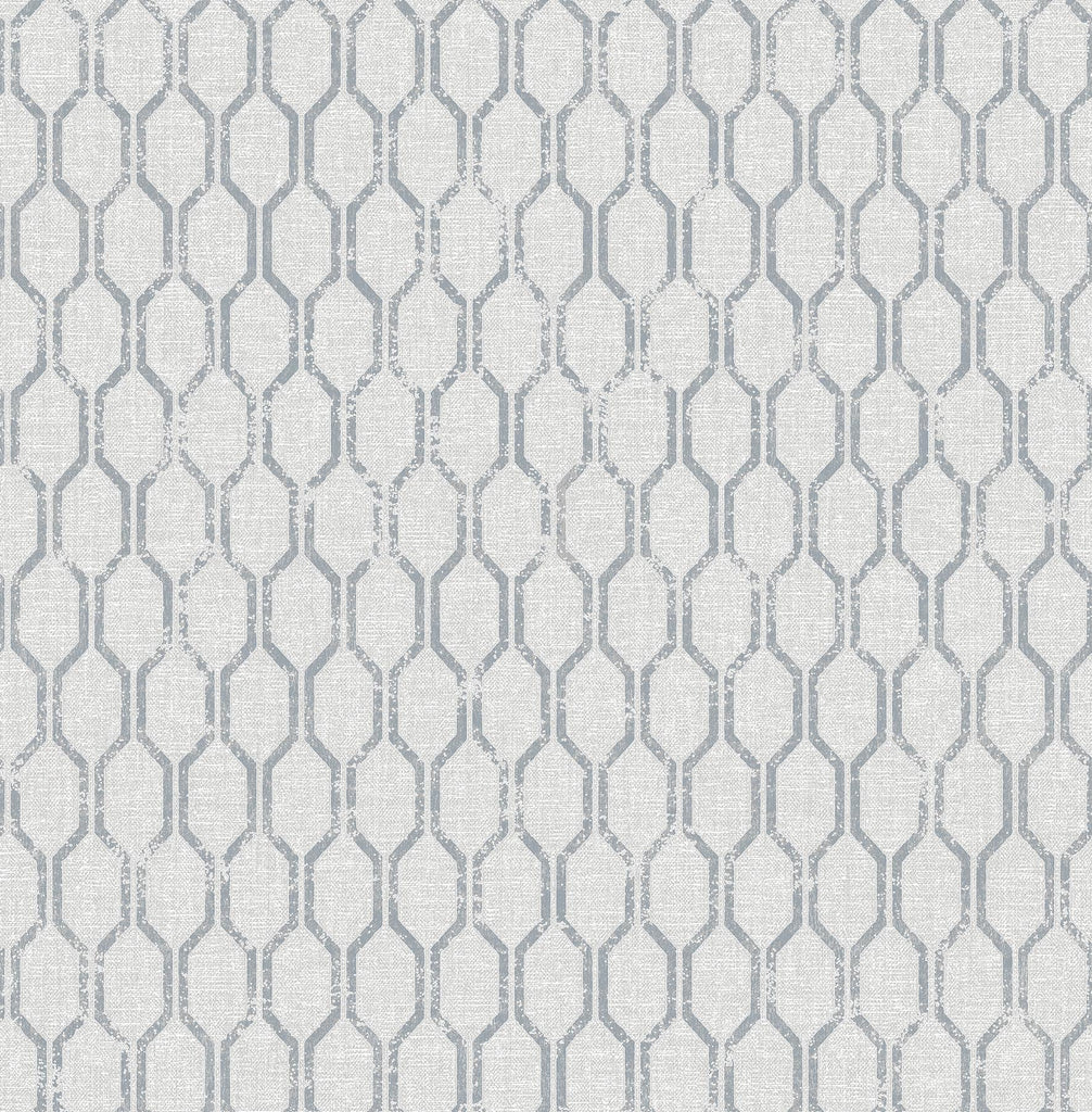Brewster Home Fashions Elodie Geometric Light Grey Wallpaper