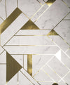 Brewster Home Fashions Gulliver Off-White Marble Geometric Wallpaper