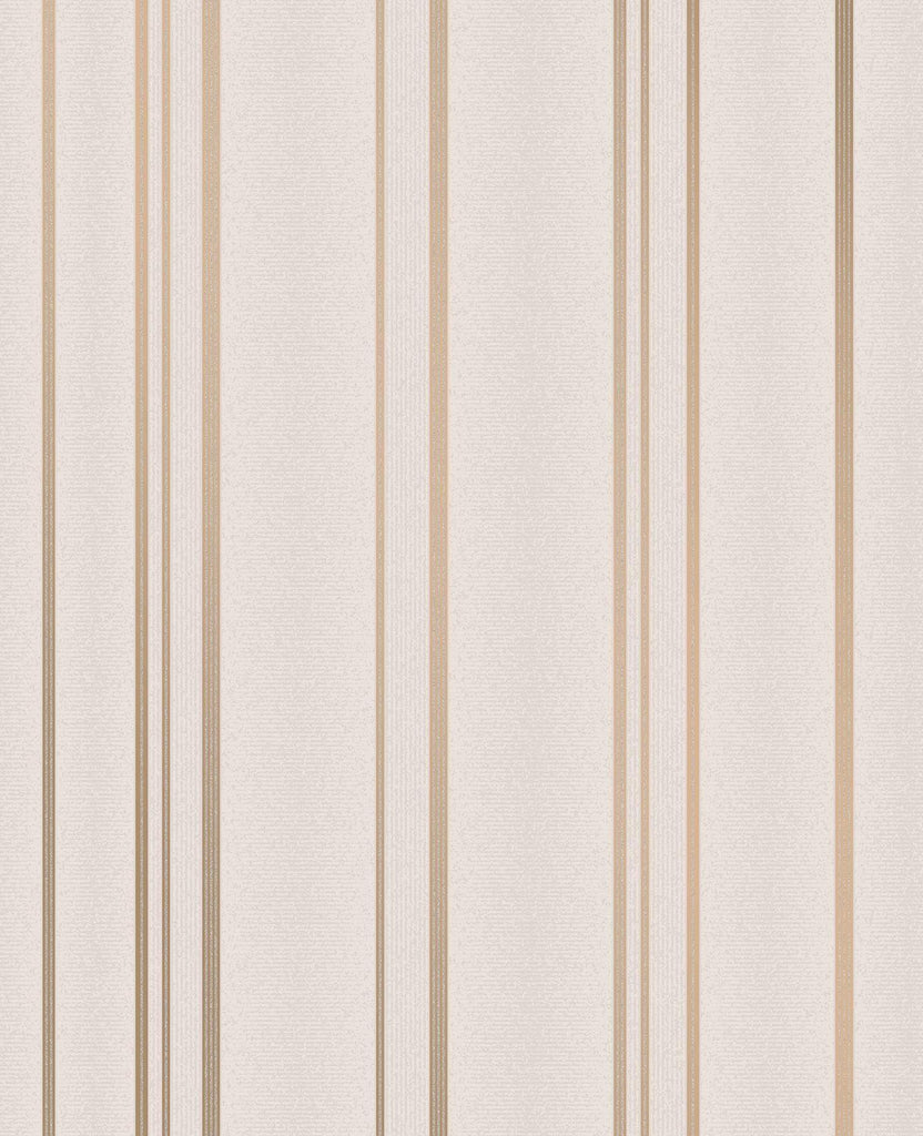 Brewster Home Fashions Thierry Rose Gold Stripe Wallpaper