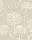 Brewster Home Fashions Garvey Taupe Dandelion Wallpaper