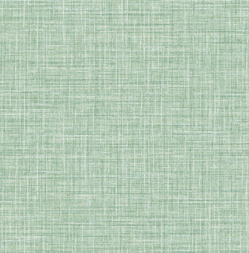 Brewster Home Fashions Barbary Green Crosshatch Texture Wallpaper