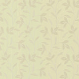 Brewster Home Fashions Cynthia Tonal Leaf Trail Light Green Wallpaper
