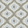 A-Street Prints Abra Grey Ogee Wallpaper