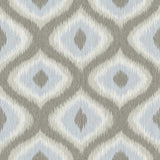 A-Street Prints Abra Grey Ogee Wallpaper