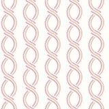 A-Street Prints Helix Pink Stripe Wallpaper