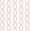 A-Street Prints Helix Pink Stripe Wallpaper