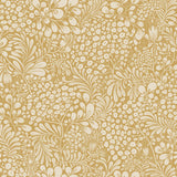 A-Street Prints Siv Mustard Botanical Wallpaper