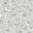 A-Street Prints Matilda Blue Poppy Fields Wallpaper