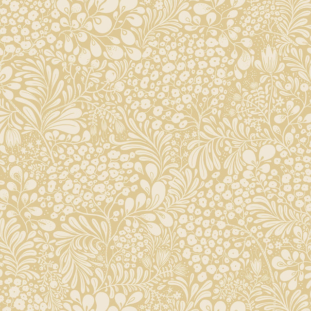 A-Street Prints Siv Butter Botanical Wallpaper