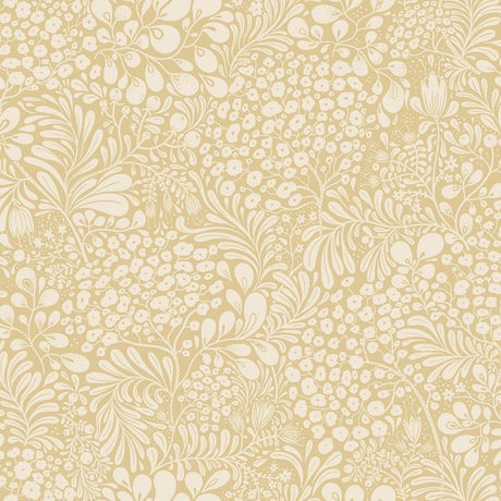 A-Street Prints Siv Botanical Butter Wallpaper