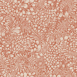 A-Street Prints Siv Red Botanical Wallpaper