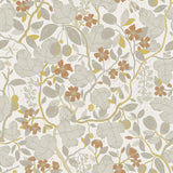 A-Street Prints Ewald Garden Vines Grey Wallpaper