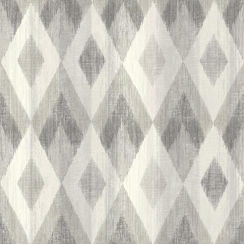 Brewster Home Fashions Ace Diamond Taupe Wallpaper
