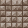 Brewster Home Fashions Dax Copper 3D Geometric Wallpaper