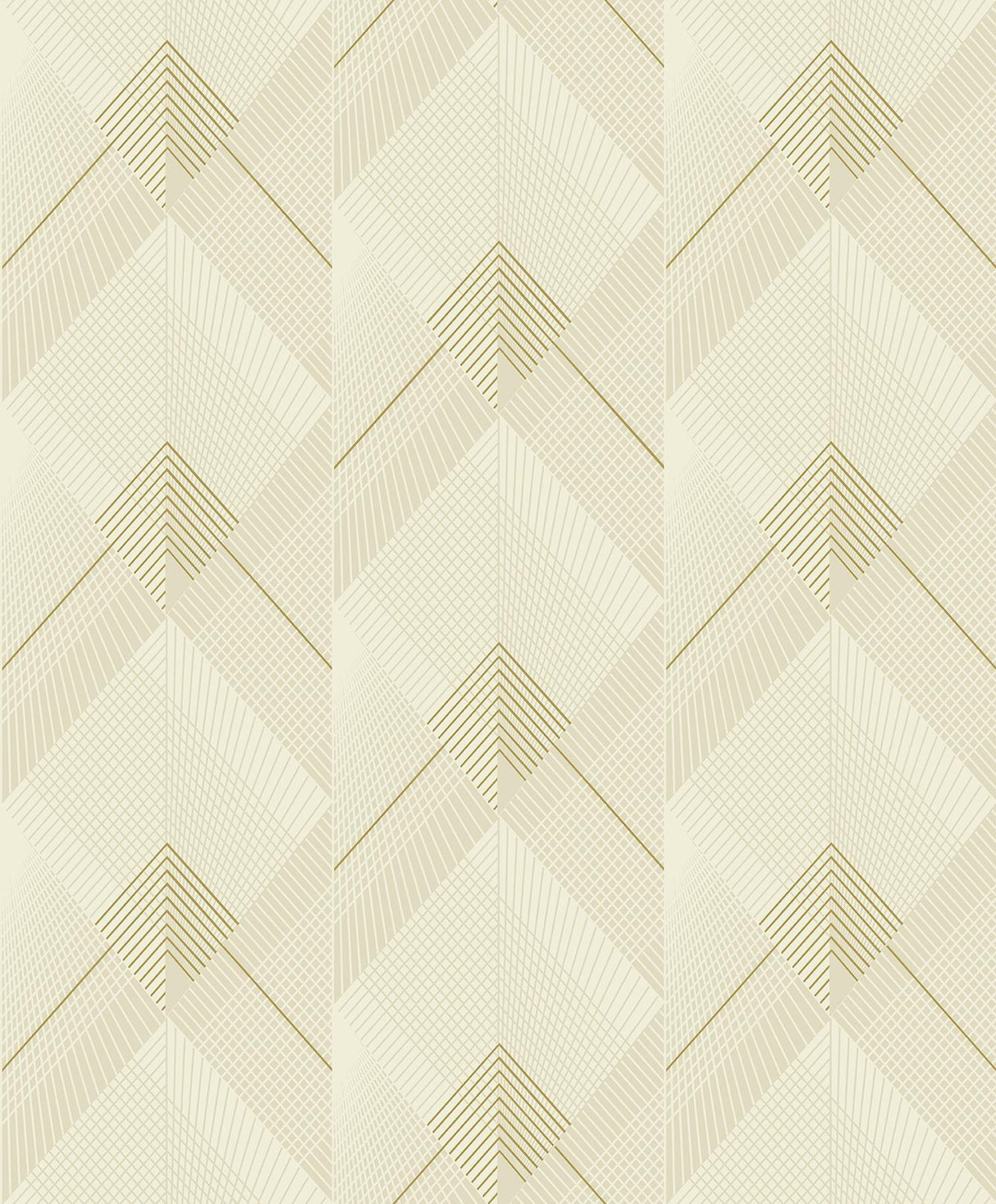 Brewster Home Fashions Raoul Butter Fanning Diamonds Wallpaper