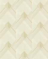Brewster Home Fashions Raoul Butter Fanning Diamonds Wallpaper