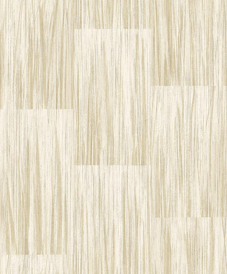 Brewster Home Fashions Soren Striated Plank Butter Wallpaper