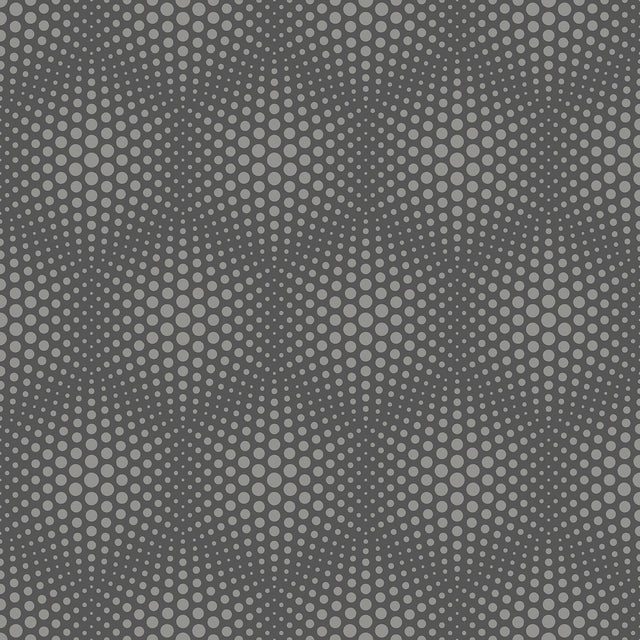 Brewster Home Fashions Milo Dark Grey Bubble Geometric Wallpaper
