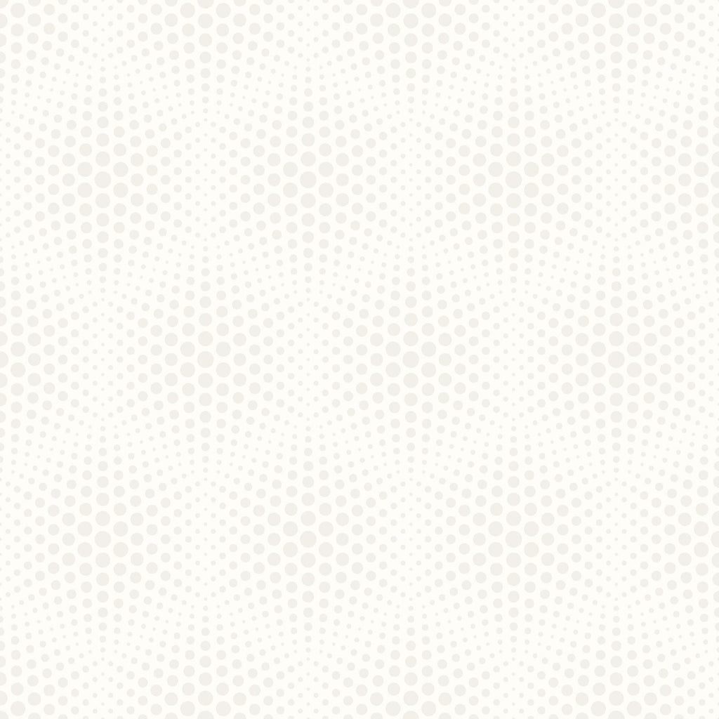 Brewster Home Fashions Milo White Bubble Geometric Wallpaper