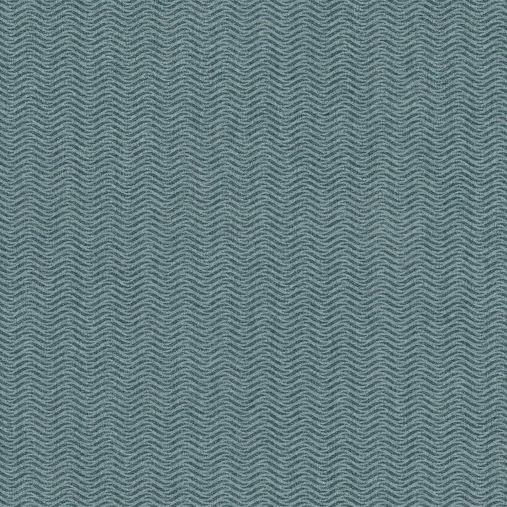 Brewster Home Fashions Jude Teal Woven Waves Wallpaper