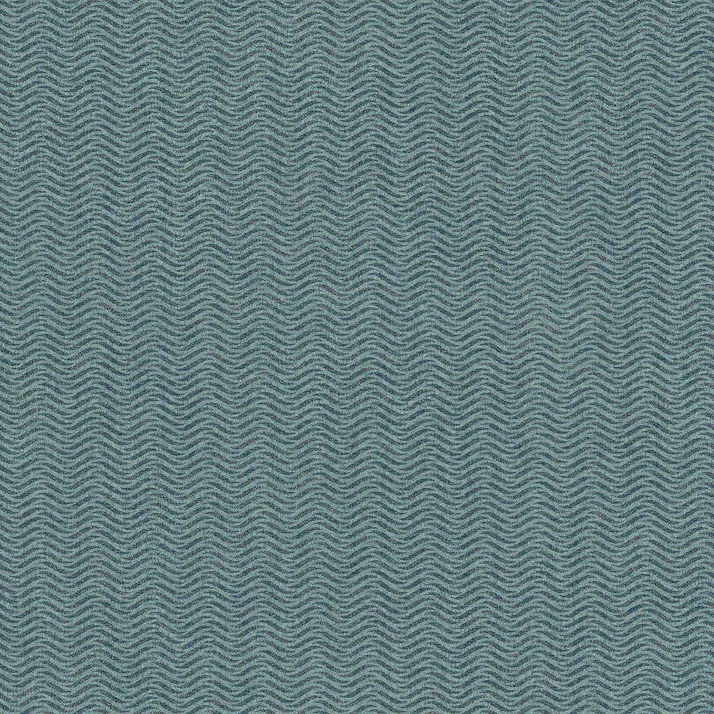 Brewster Home Fashions Jude Woven Waves Teal Wallpaper
