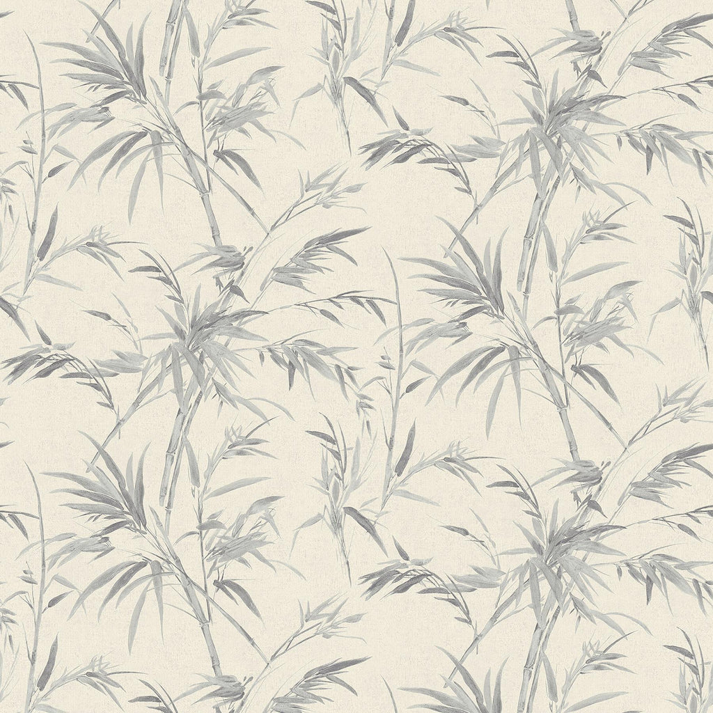 Brewster Home Fashions Hali Silver Fronds Wallpaper
