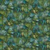 Brewster Home Fashions Luana Blue Tropical Forest Wallpaper