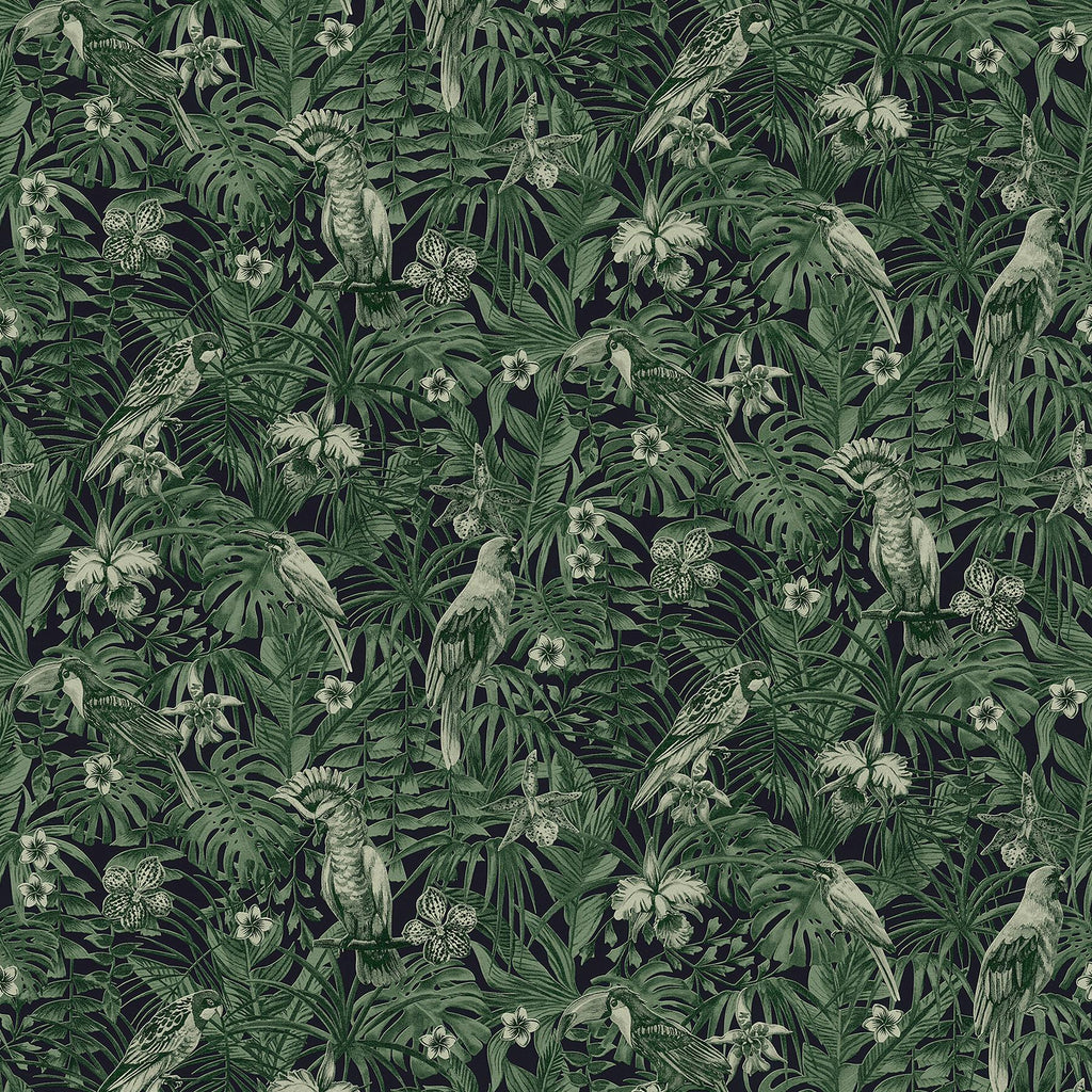 Brewster Home Fashions Susila Tropical Green Wallpaper