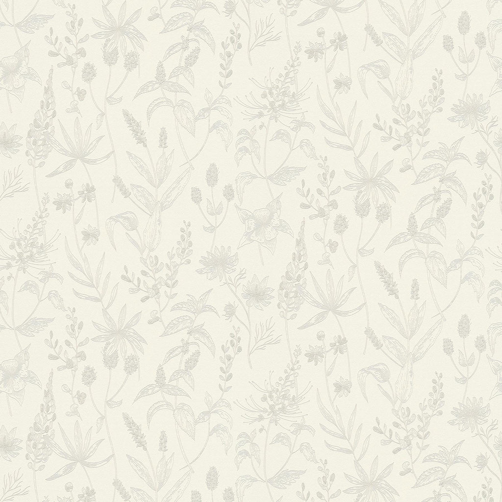 Brewster Home Fashions Nami Floral White Wallpaper