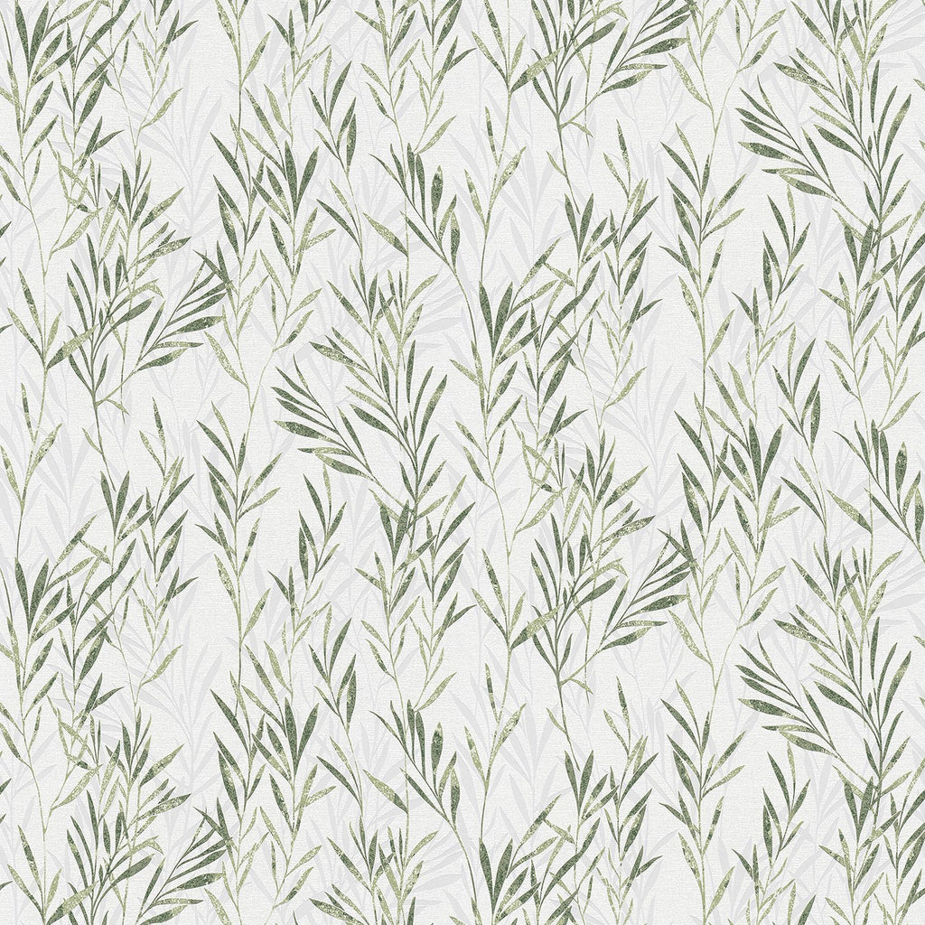 Brewster Home Fashions Bondi Green Botanical Wallpaper