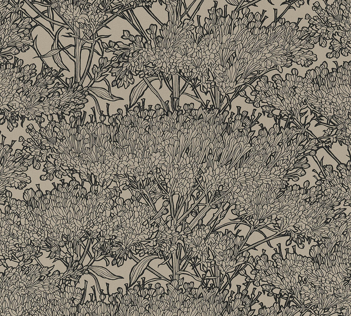 Brewster Home Fashions Hornbeam Brown Tree Wallpaper