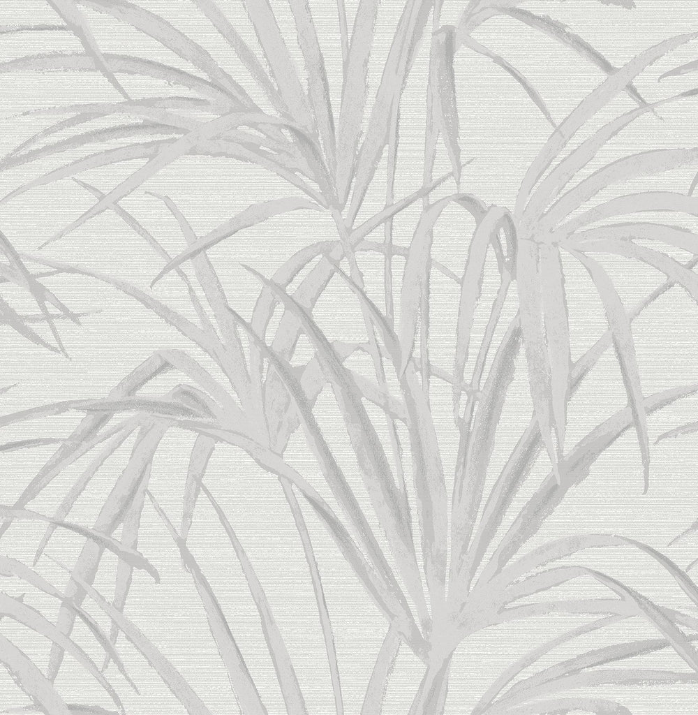 Brewster Home Fashions Song White Fountain Palm Wallpaper