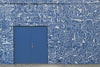 Brewster Home Fashions Bushwick Bklyn Blue Wall Mural