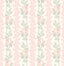 A-Street Prints Blooming Heirloom Marie Pink Rose Stripe Wallpaper