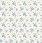 A-Street Prints Ikat Rose Blue Small Print Wallpaper