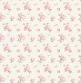 A-Street Prints Ikat Rose Small Print Tinted Petals Wallpaper