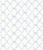A-Street Prints Baby Bow Blue Bella Ribbon Trellis Wallpaper