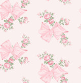 A-Street Prints Rosa Beaux Pink Mint Large Bow Spot Wallpaper