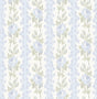 A-Street Prints Blooming Heirloom Blue Romance Rose Stripe Wallpaper