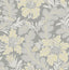 A-Street Prints Butterfield Light Grey Floral Wallpaper