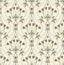 A-Street Prints Dard Green Tulip Ogee Wallpaper