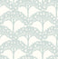 A-Street Prints Dawson Turquoise Magnolia Tree Wallpaper