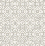 A-Street Prints Larsson Grey Ogee Wallpaper