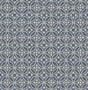 A-Street Prints Larsson Indigo Ogee Wallpaper