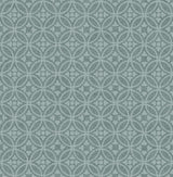 A-Street Prints Larsson Teal Ogee Wallpaper
