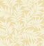A-Street Prints Morris Yellow Leaf Wallpaper