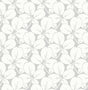 A-Street Prints Robert Light Grey Clover Wallpaper